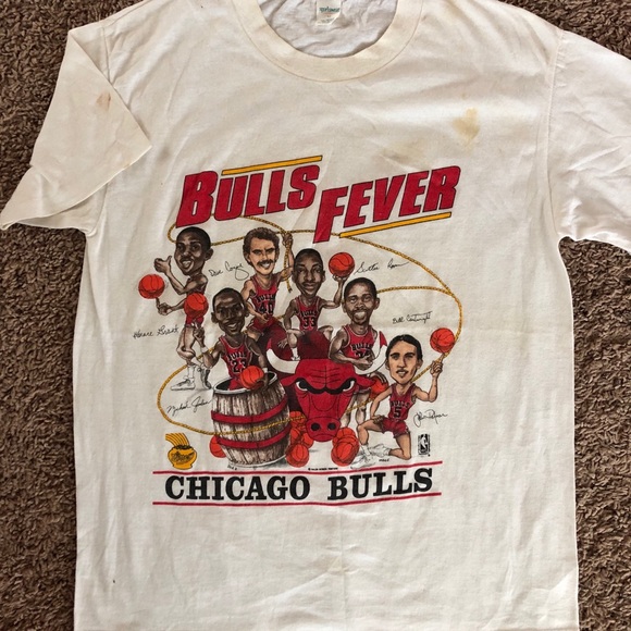 Chicago bulls cartoon shirt Clearance